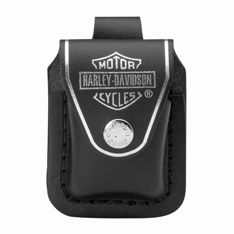 Zippo Harley Lighter Pouch-Black (HDPBK)