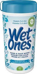Wet Ones Vitamin E & Aloe 40ct x 6/case (117897)