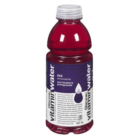 Vitamin Water XXX Acai Blueberry Pomegranate 12x591ml (131005)