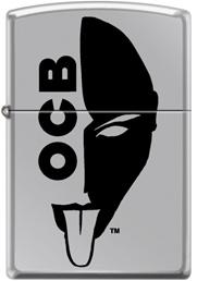 Zippo OCB Reg High Polish Chrome Half Face  (250-109226)