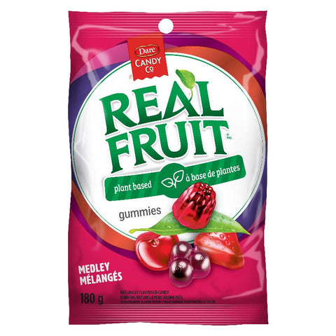 Dare Real Fruit Medley Gummies 9x180g