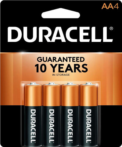Duracell Coppertop AA 4 PACK (10131)