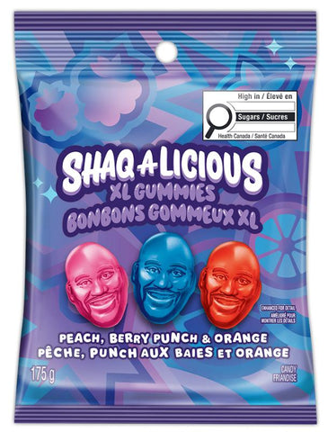 Hershey SHAQ-A-LICIOUS Original Gummies 175g x 10 (126837)