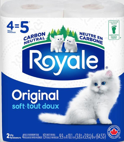 Royale Bath Tissue 2ply 24x4(=5)ct