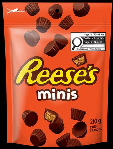 Hershey Reese's Mini PB 12x210g (124581) ( HCELLO )