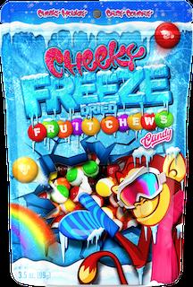 Cheeky Freeze Dried FRUIT CHEWS 2.7oz x24 count