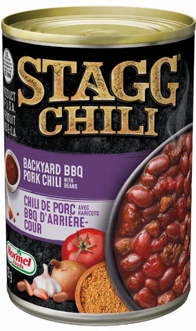 Stagg Chili Backyard BBQ Pork 12x425g (86180) (CAF00797)