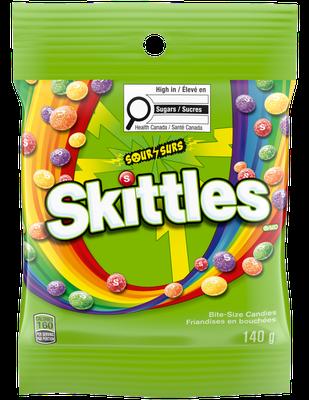 Skittles Double Sour 140g x 12 (MARCELLO) (125740)