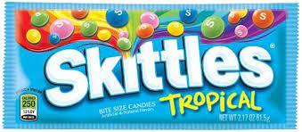 Skittles Tangy Tropical 36x61g x 4/case (102213)