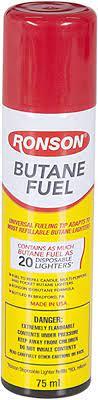 Ronson Butane 12x75ml (99142C)