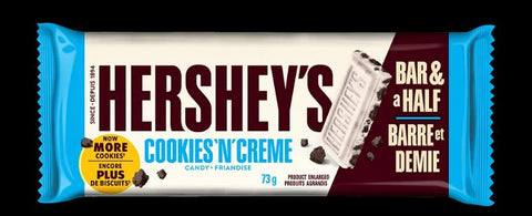 Hershey Cookies N Creme King 18x73g x 6/case (117176) ( HBK )