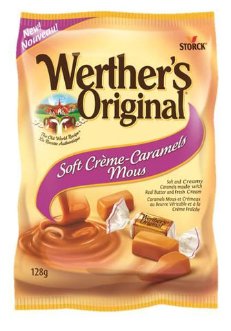 Storck Werther's Original Soft Creme Caramels 128g x 12 (109271)
