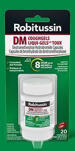 Robitussin DM Cough Gels  24 per case  ( 120484 )