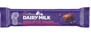 Cadbury Fruit & Nut 38g x 24 (126088) (CADR)