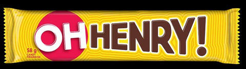 Hershey Oh Henry 24x58g x 9/case (103183) ( HBR )
