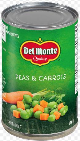 Delmonte Peas & Carrots 24x398 ml