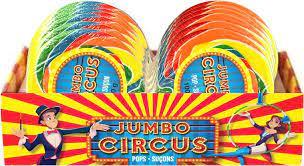 Jumbo Circus Pops 12x100g x 3/case (45101) (513064)