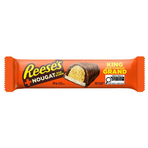 Hershey Reese's & Nougat King 18x99g x 8/case (127654) ( HBK )