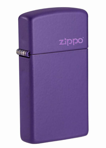 Zippo Slim Purple Matte w/Zippo (1637ZL)