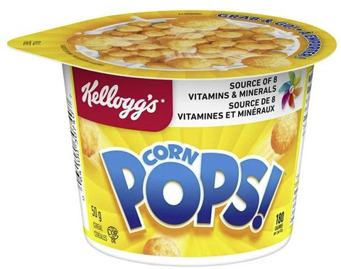 Kellogg's Corn Pops In A Cup 12x50g x 4/case (265297)