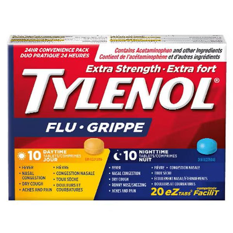 Tylenol Flu ES DT/NT Combo 10 + 10 (10586)