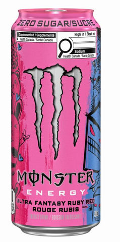 Coke Monster Ultra Fantasy Ruby Red 473ml (COKEM) (413392)