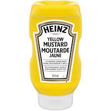 Heinz Up/Down Mustard 375ml  x 24 per case