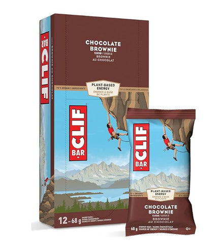Clif Bar Chocolate Brownie 12x68g x 16/case (115782)