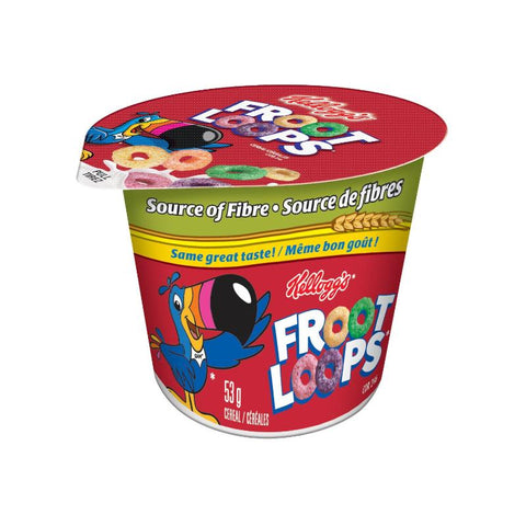 Kellogg's Froot Loops In Cup 12x53g x 4/case (265293)