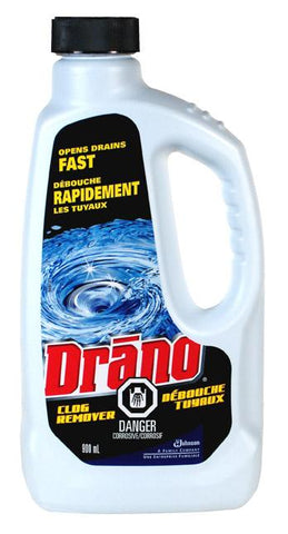 Drano Liquid 900ml x 12/case (875136)