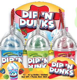 Dip 'n Dunks 12x47g x 8/case (FTC-93380)