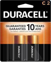 Duracell Coppertop C 2Pack