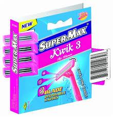 Supermax Pink Razor 4ct (TOL00596)