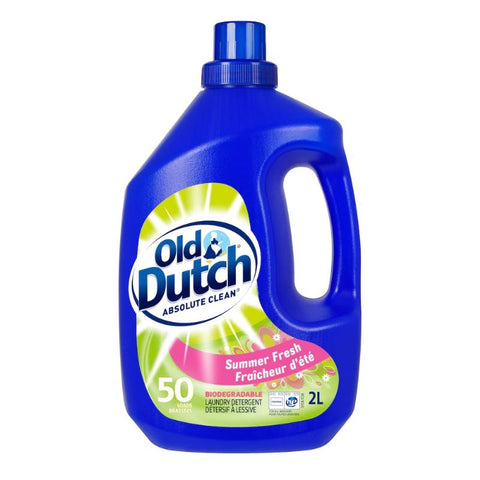 Old Dutch Summer Fresh Laundry Detergent 6x2ltr (SOP04332)