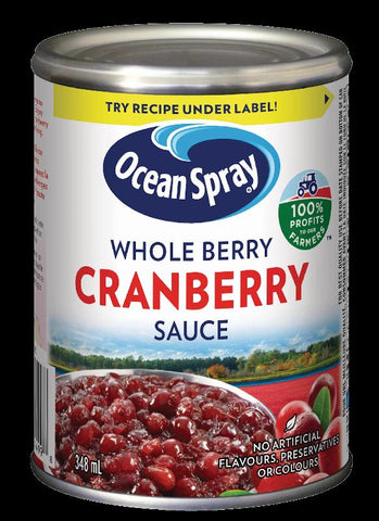 Ocean Spray Whole Cranberry Sauce 24x348ml (100312)