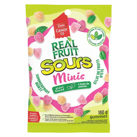 Dare RealFruit Mini's Sour Summerfruit Burst 9x180g (124192)