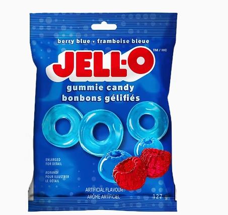 Jell-O  Berry Blue Gummies  12x127g