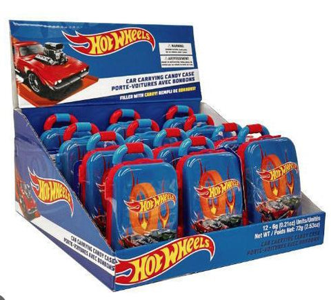 Hot Wheels Car Carrying Candy Case 12x6g x 12/case (SCU-92981)