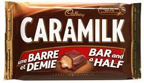 Cadbury Caramilk Bar And A Half 24x78g x 6/case (104025) (CADK)