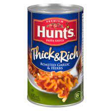 Hunts Thick & Rich Herb & Garlic Sauce 680 ml (363248) x 12 per case