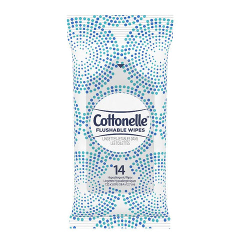Cottonelle Flushable Wipes 14 count
