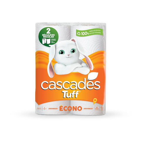 Cascades Tuff Paper Towels 2ct x 24/case (replaces Fiesta) (121871)