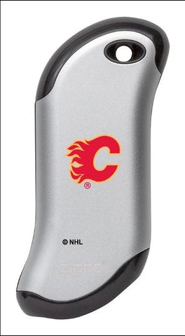 Zippo HeatBank 9s NHL Silver Calgary Flames (44569)