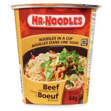Mr Noodles Cup Beef 12x64g