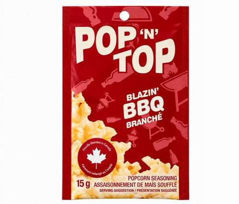 Pop N Top Blazin BBQ 250x15g (367137)