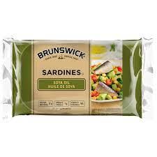 Brunswick Sardines in Soya Oil 18x106g (105853)