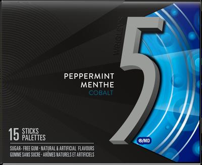 Wrigley 5 Cobalt Cooling Pepp 10 x 12/case (133194)