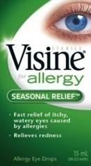 Visine Contact Allergy 15ml x 36 per case