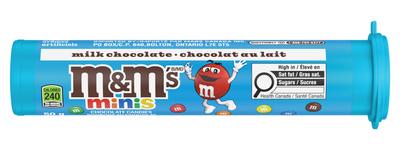 Mars M&M Milk Mini Mega Tubes 24x50g x 6/case (103921) (MBK)
