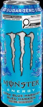 Coke Monster Energy Ultra Blue Hawaiian Zero 12x473ml (COKEM) (414032)